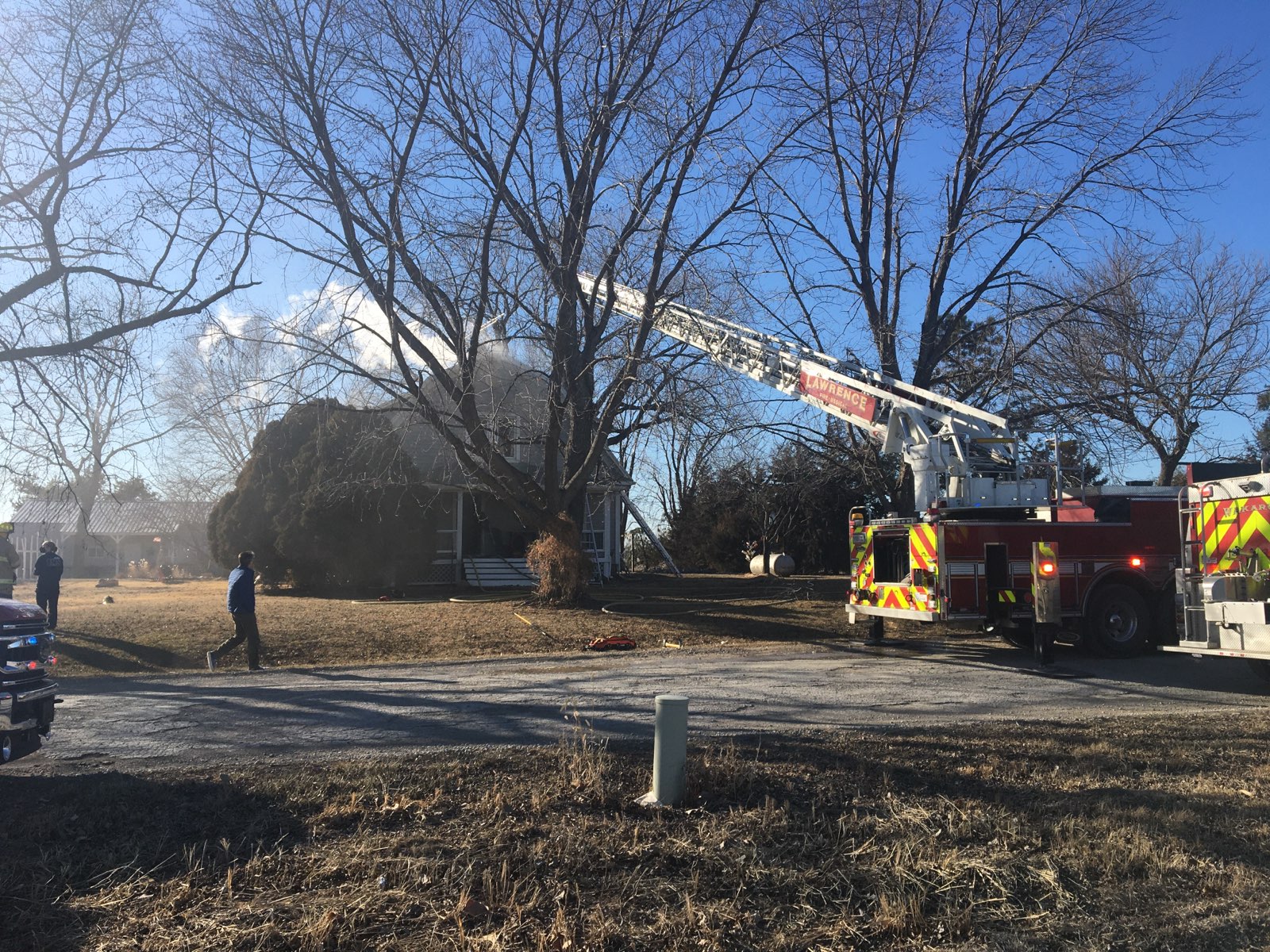 Firefighters battle weekend blazes at home, compost facility News